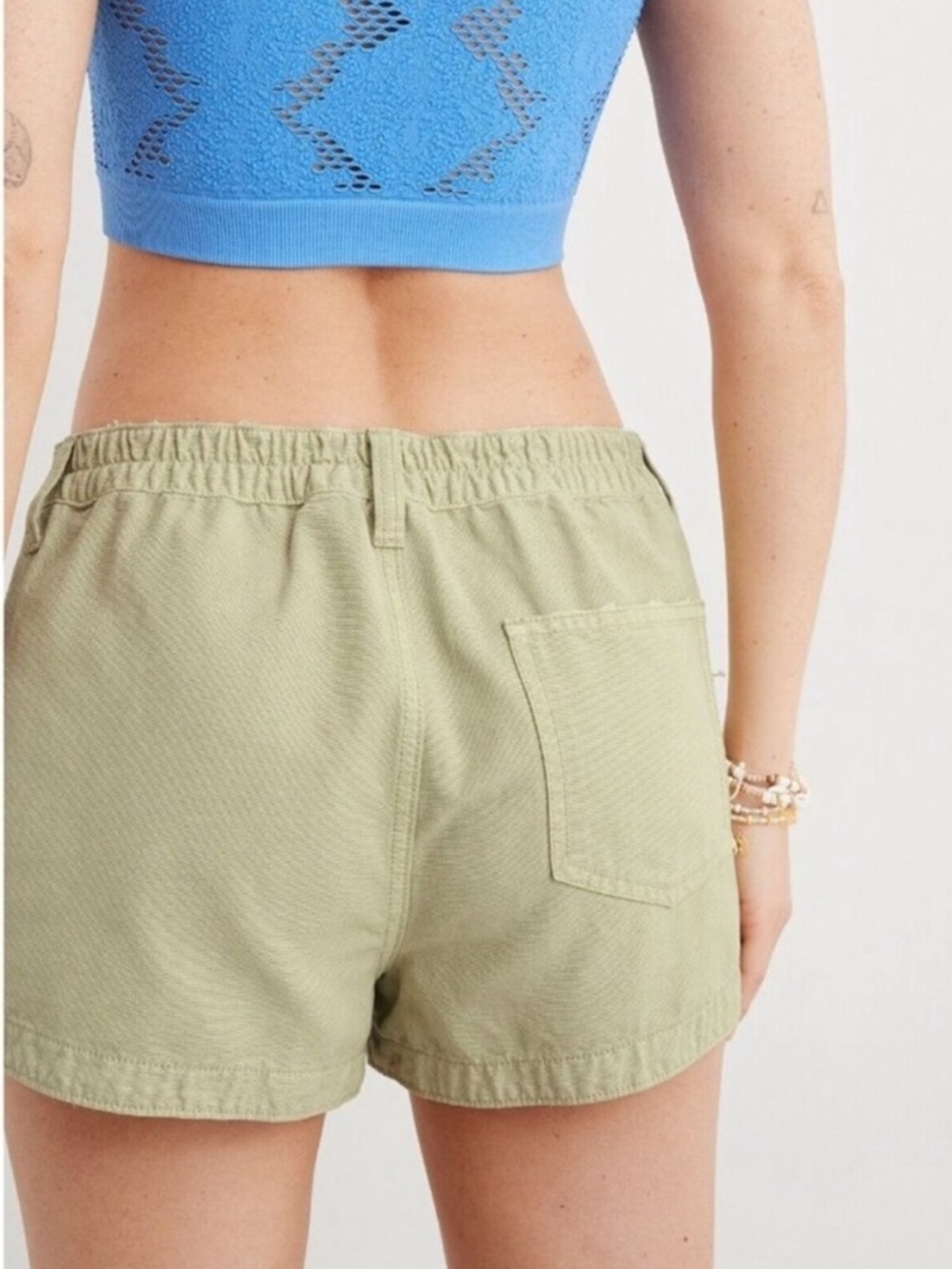 NWT Aerie Pleated Utility Shorts XL